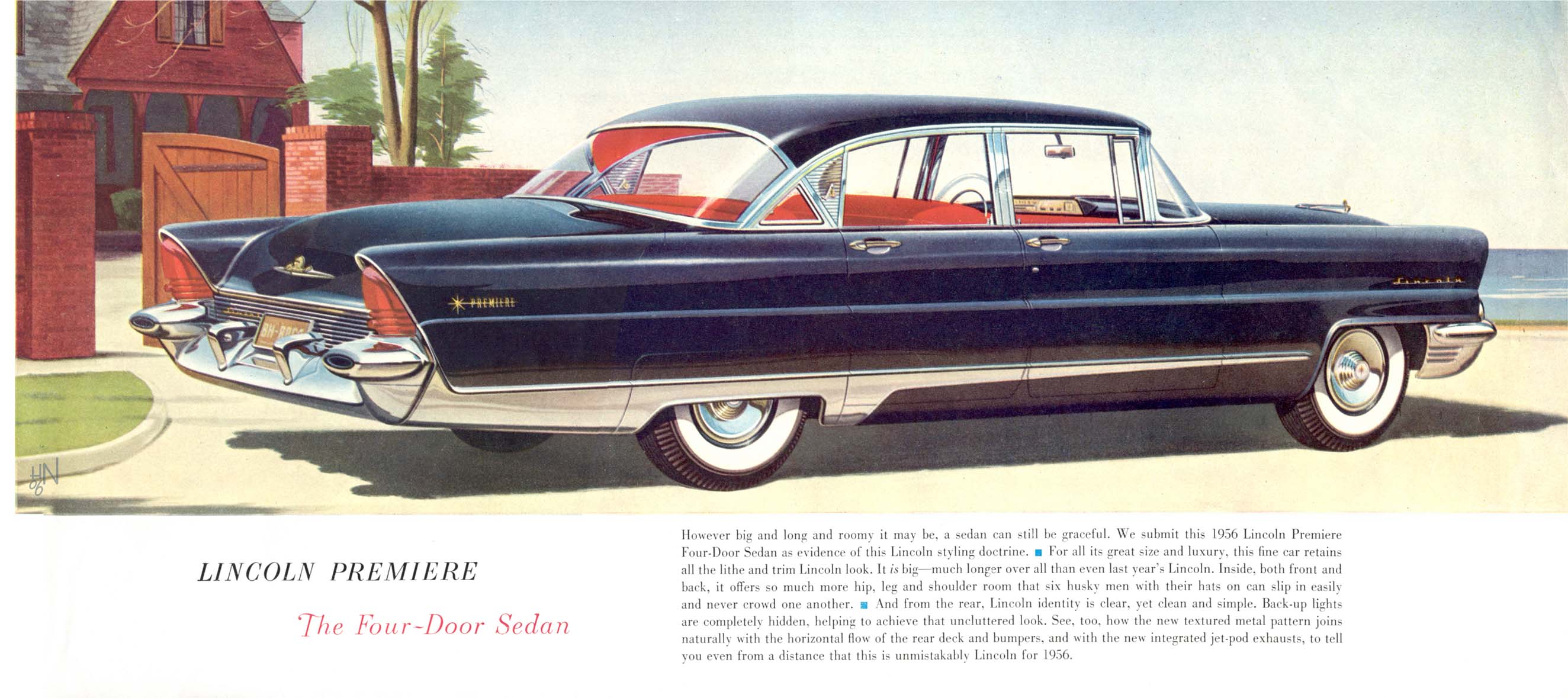 1956 Lincoln Brochure Page 4
